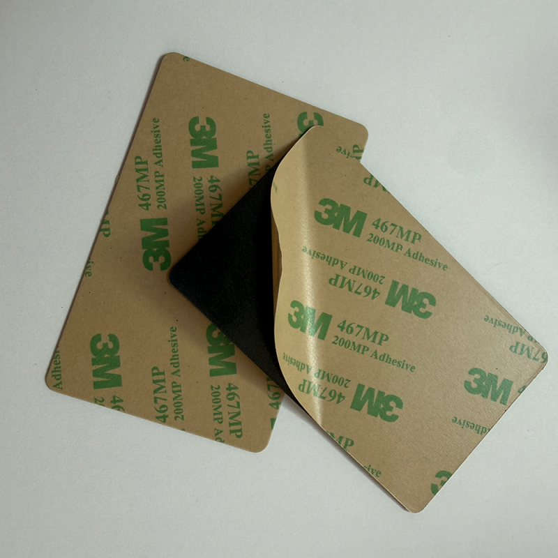 ID1 / ISO (credit cards size) anti-metal 3M Glue pad