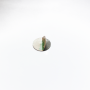 NFC sticker ANTI-METAL NTAG213 18mm - plain glossy white PVC