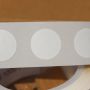 30mm NFC Sticker Tag White PVC NTAG 424 DNA