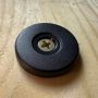 ANTI-METAL 29mm Black ABS NFC Disc Tag - larger hole Token NTAG213