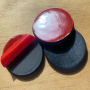 30mm PPS NFC anti-metal Tag with very strong VHB glue - NXP NTAG213 IP68
