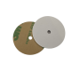 28mm Round NFC HARD PVC Disc / Coin with hole and with 3M Glue -  NXP NTAG215