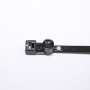 Small Black NFC Cable tie ABS Plastic Tag NXP NTAG213