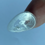 22mm Clear Flex Circus Waterproof  NFC Tag Sticker Avery / SMARTRAC NXP NTAG213