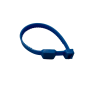 Small BLUE NFC Cable tie Nylon Plastic Tag with standard teeth - NXP NTAG213