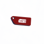 NFC Key Card NTAG213 Red with white NFC enabled logo