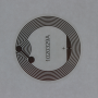 38mm ZipNFC Bullseye NFC Stickers Tag Clear (wet inlay)  NXP NTAG213