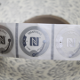38mm Bullseye SMARTRAC NFC Stickers Clear (wet inlay)  NXP NTAG213