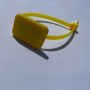 Yellow ABS reusable plastic NFC Tag Cable Tie  - NXP NTAG213