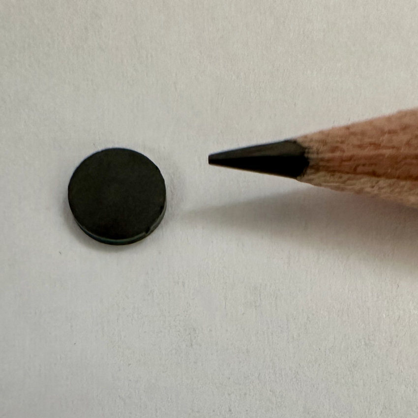 NFC Tiny 6mm Disc tag with ICODE SLIX IC IP68 rated