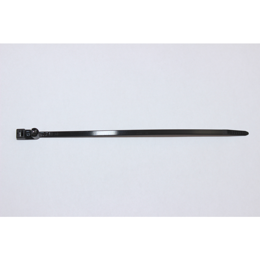 Small Black NFC Cable tie ABS Plastic Tag NXP NTAG213